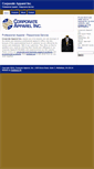 Mobile Screenshot of corporateapparel-inc.com